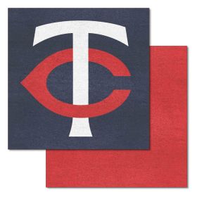 MLB - Minnesota Twins 18"x18" Carpet Tiles