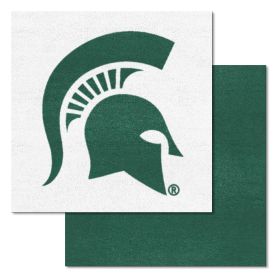 Michigan State 18"x18" Carpet Tiles