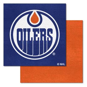 NHL - Edmonton Oilers 18"x18" Carpet Tiles