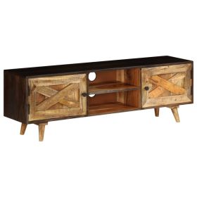 TV Stand Solid Wood Mango 55.1"x11.8"x17.7"