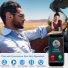 TWS Wireless 5.0 Earbuds IPX4 Touch In-Ear Stereo Earphone Noise Canceling Earpieces 32.8 ft Transmission Range w/Mic 500mAh Magnetic Charging Dock
