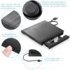 External CD DVD Drive USB 3.0 Slim DVD-RW Drive Superdrive Burner Writer High Speed Data Transfer USB Optical Drives Players for PC Desktop Laptop Win