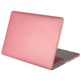 Hard Shell Portfolio Case for Apple Macbook Pro 13’’ Retaina with Keyboard Skin (Option: Pink)