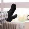 3 Pairs Men Warm Wool Socks Soft Cozy Winter Thermal Socks For Men Thick Heat-Trapping Moisture Wicking Socks Indoor Outdoor