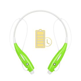 KOCASO Wireless Sports Stereo Hands Free Headset for Phone and Tablet (Option: Green)